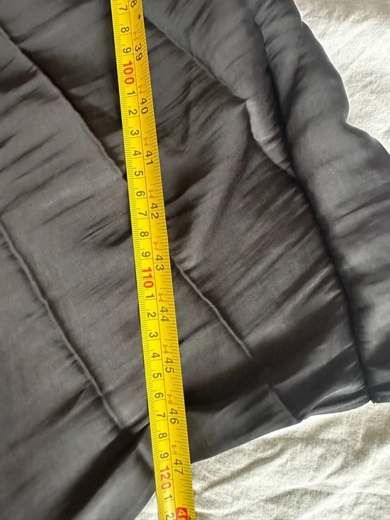 House of Harlow 1960 Black One Shoulder Pleated Evening Maxi Dress Size S - Picture 7 of 14